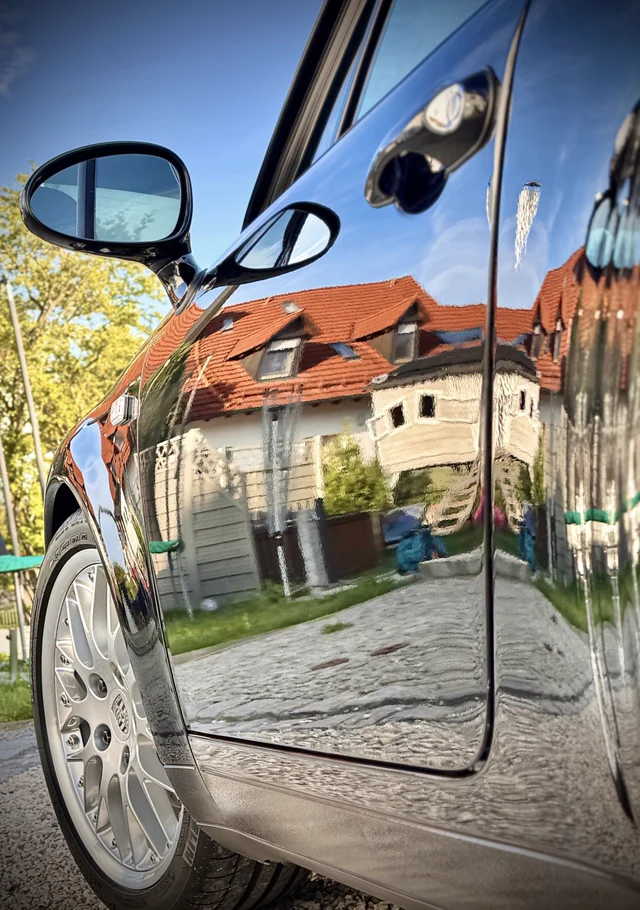 Porsche 911 (993) nach der Lackkorrektur und Versiegelung