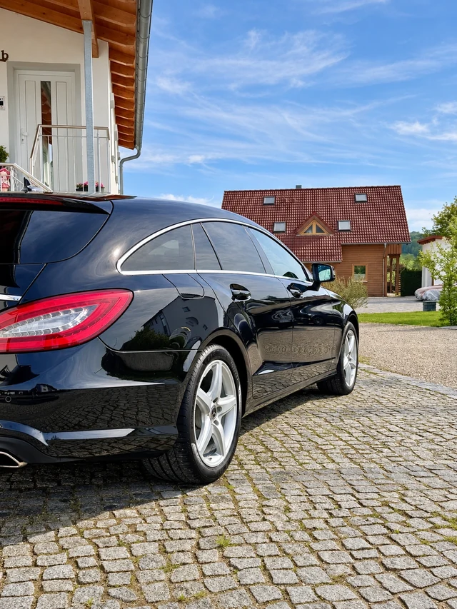 Lackkorrektur am Mercedes-Benz CLS